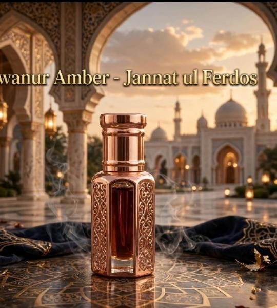Awanur Amber Jannat ul Ferdos Attar – Single Attar Traditional Oriental Perfume Oil