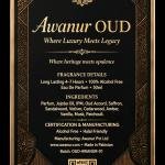Awanur OUD Perfume | Premium Long-Lasting Oud Fragrance