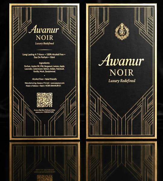 Coming Soon... Awanur NOIR Perfume | Premium Alcohol-Free Long-Lasting Fragrance – 50ML