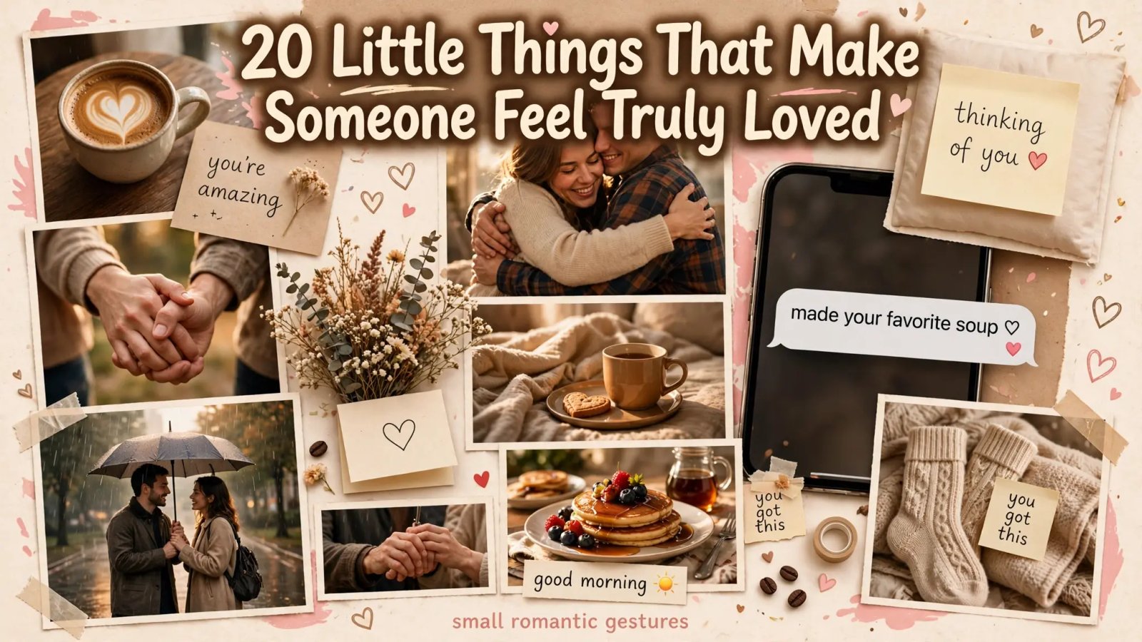 20 Little Things That Make Someone Feel Truly Loved