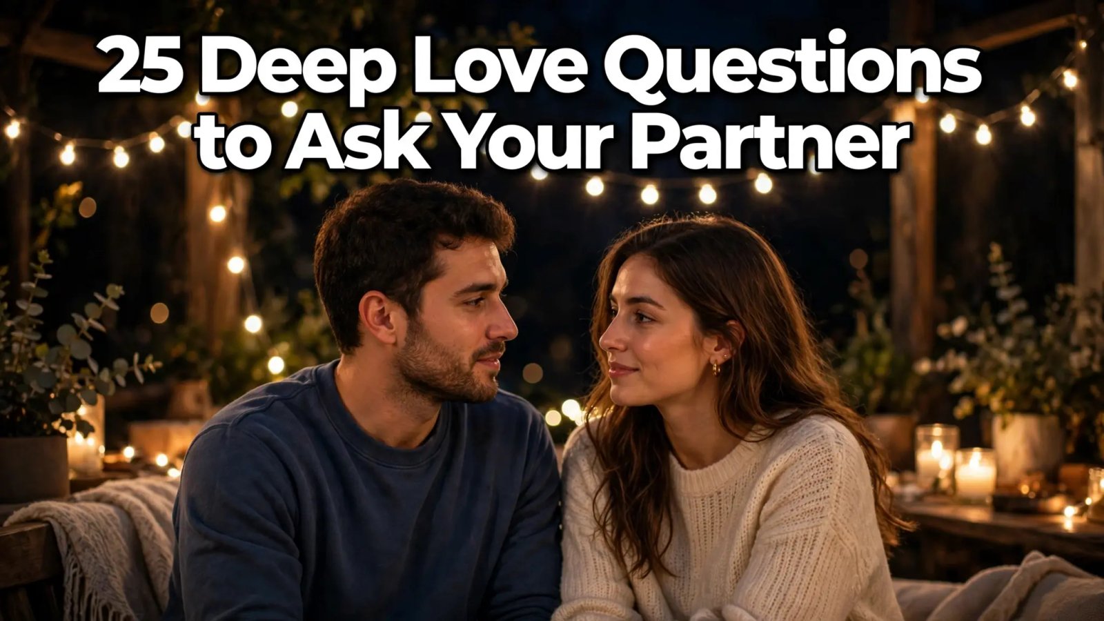 25 Deep Love Questions to Ask Your Partner