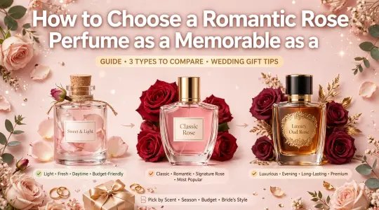 How to Choose a Romantic Rose Perfume as a Wedding Gift
