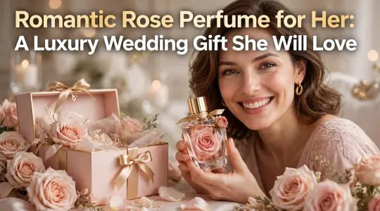 Romantic Rose Perfume for Her: A Luxury Wedding Gift